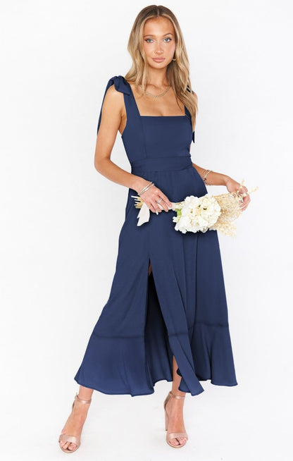 Aureva Ruffle Slip Dress