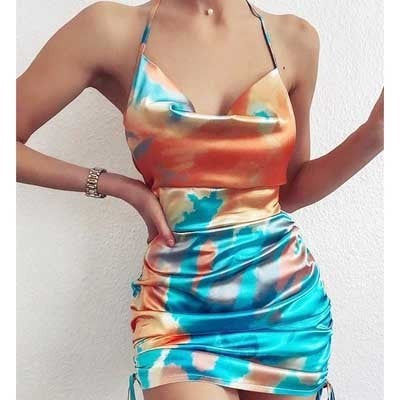 Liora Backless A-line Dress