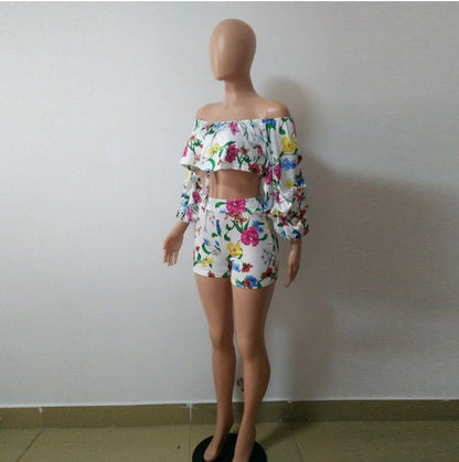 Seraya Printed Two-piece Set