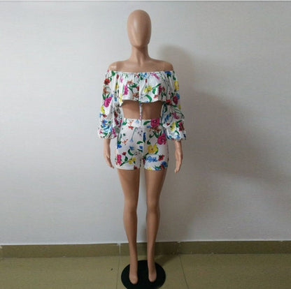 Seraya Printed Two-piece Set