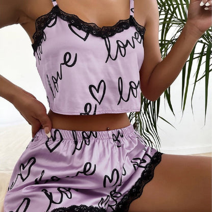 Serelle Lace Lounge Set