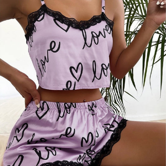 Serelle Lace Lounge Set