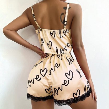 Serelle Lace Lounge Set