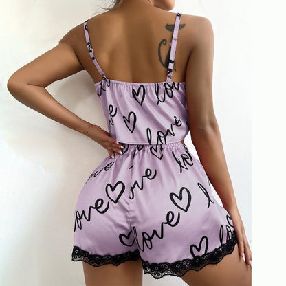 Serelle Lace Lounge Set