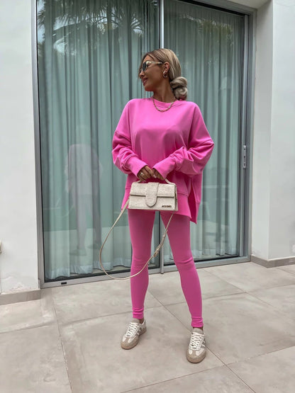 Veyona Knit Lounge Set