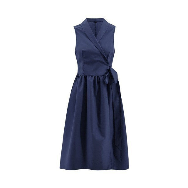 Veyra Belted Midi Dress