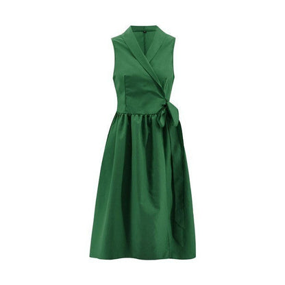 Veyra Belted Midi Dress